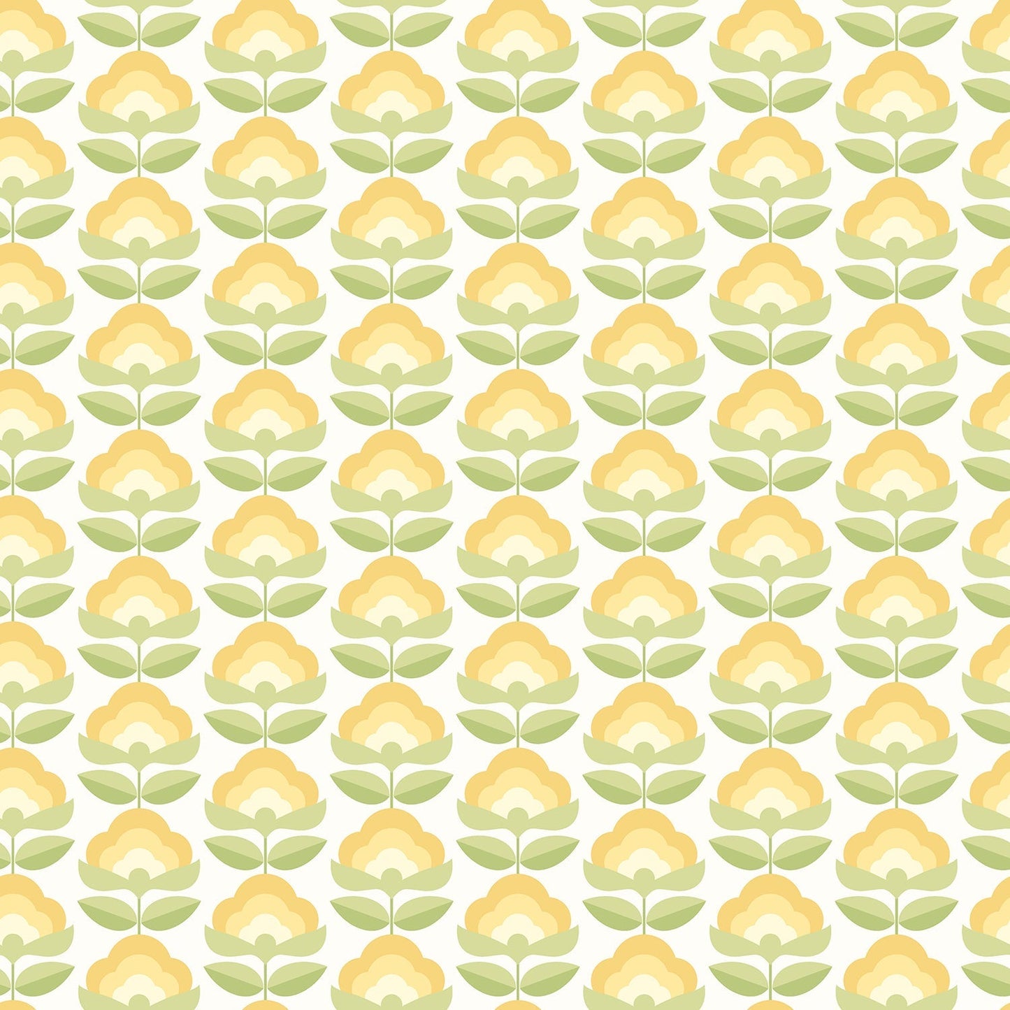 Hoopla Walls Retro Flower Sunshine