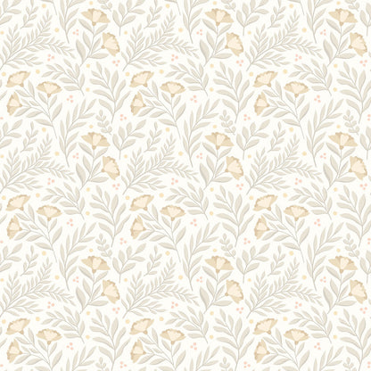 Hoopla Walls Petite Posy Stone Linen