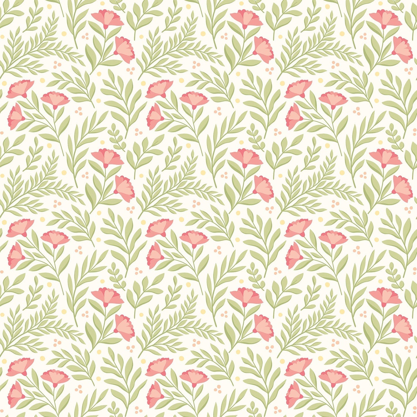 Hoopla Walls Petite Posy Coral