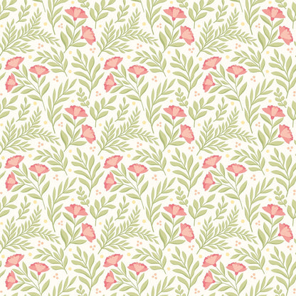 Hoopla Walls Petite Posy Coral