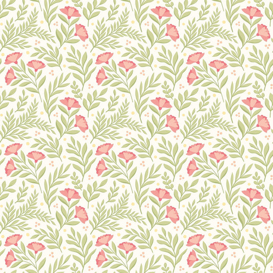 Hoopla Walls Petite Posy Coral