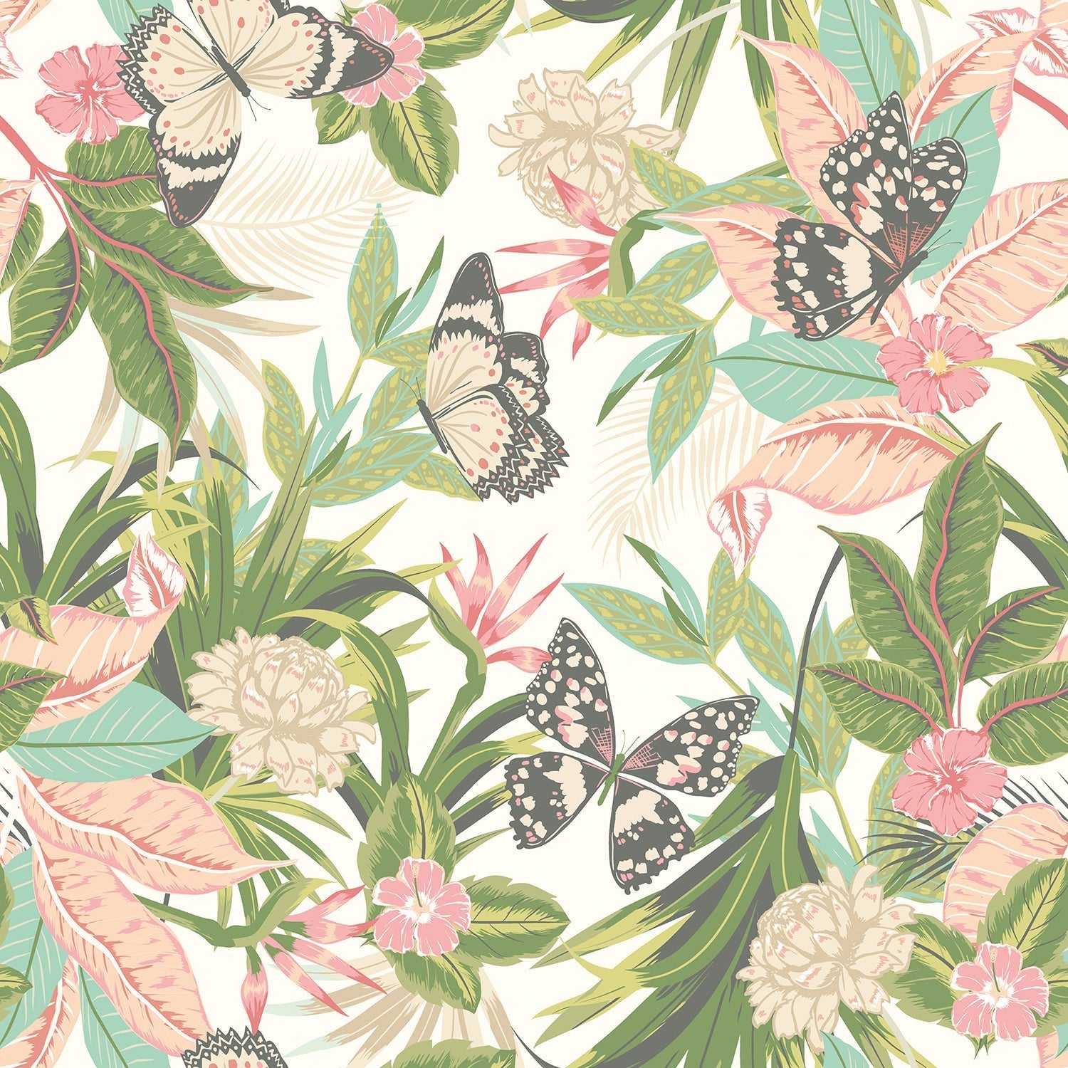 Hoopla Walls Paradise French Rose - Hot Tub Shop