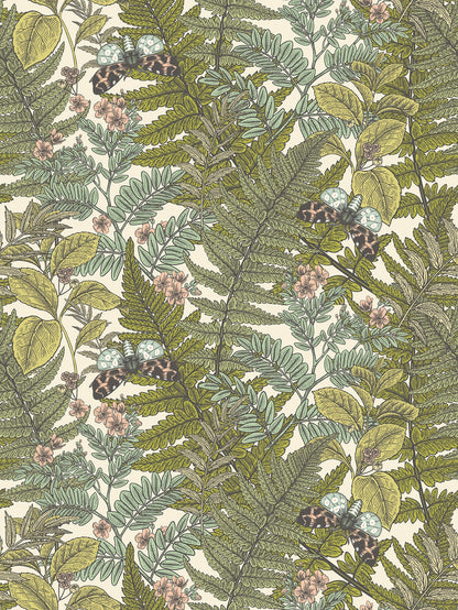 Hoopla Walls Wild Ferns Juniper