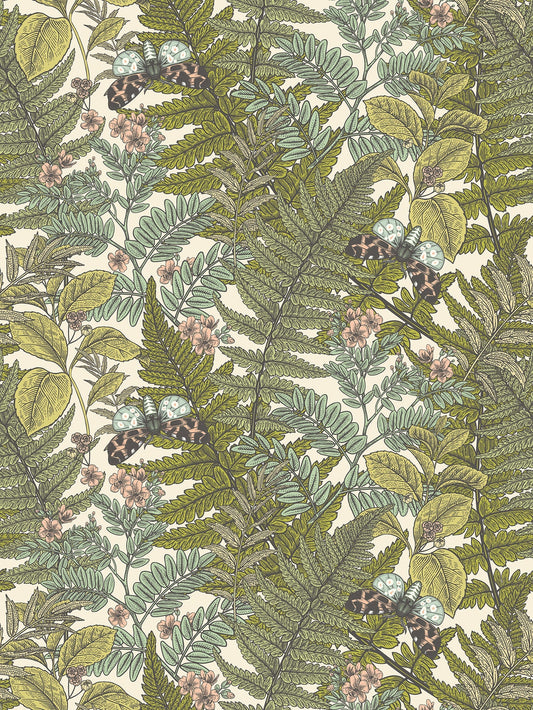 Hoopla Walls Wild Ferns Juniper