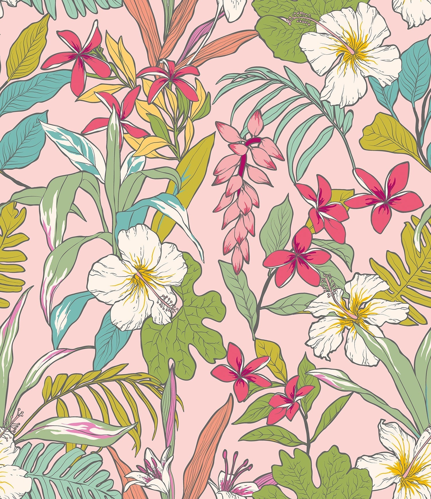 Hoopla Walls Oasis Pink Mix - Hot Tub Shop