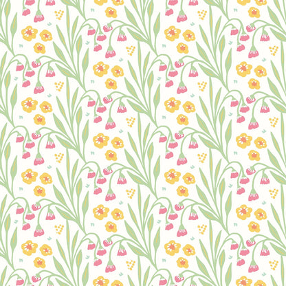 Hoopla Walls Meadow Stripe Spring Bloom