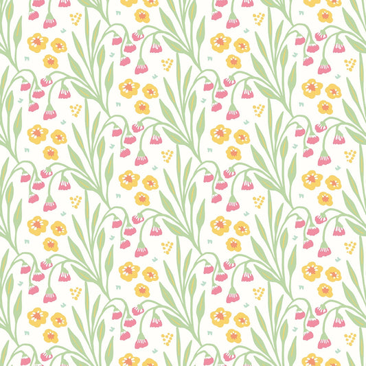 Hoopla Walls Meadow Stripe Spring Bloom