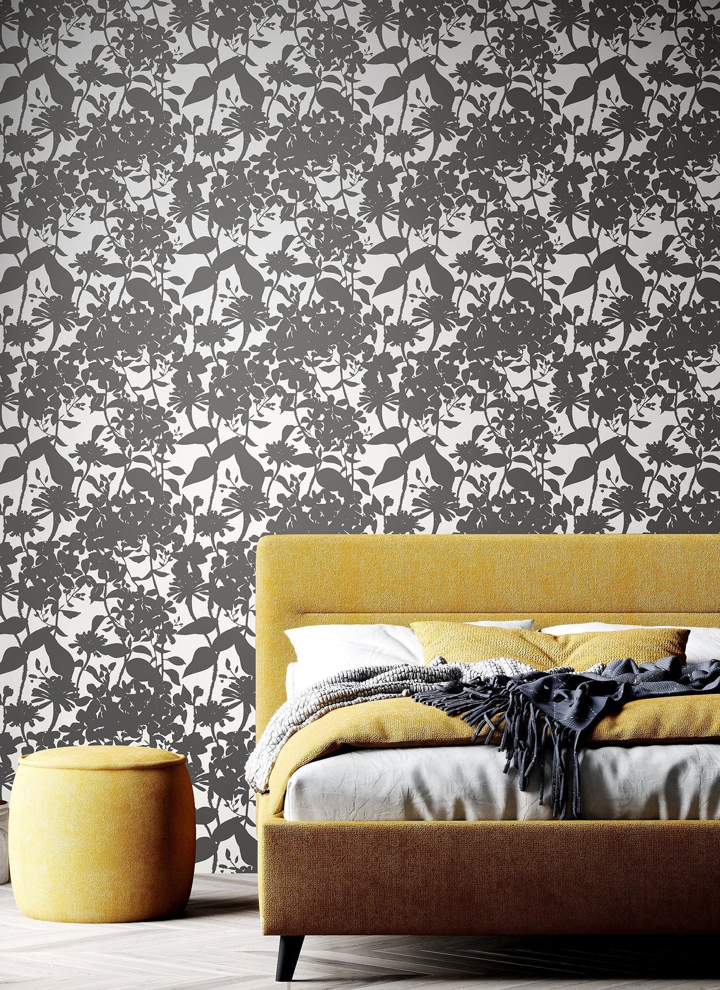 Hoopla Walls Summer Silhouette Chalkboard