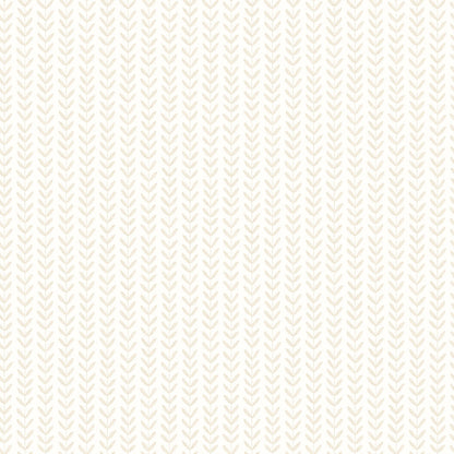 Hoopla Walls Ditsy Leaf Stripe Linen