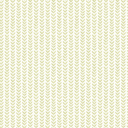 Hoopla Walls Ditsy Leaf Stripe Apple