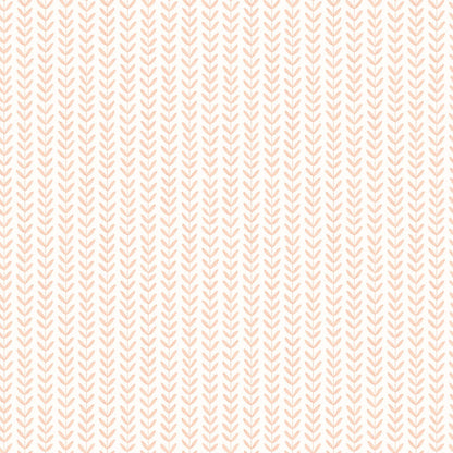 Hoopla Walls Ditsy Leaf Stripe Apricot