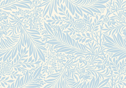 Hoopla Walls Leaf Vine Wedgewood Blue