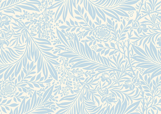 Hoopla Walls Leaf Vine Wedgewood Blue