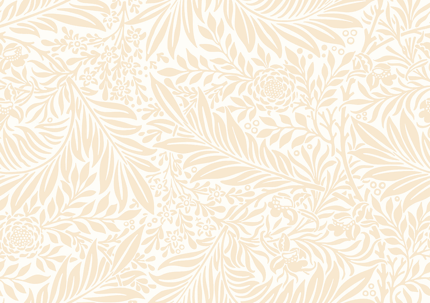 Hoopla Walls Leaf Vine Butter - Hot Tub Shop