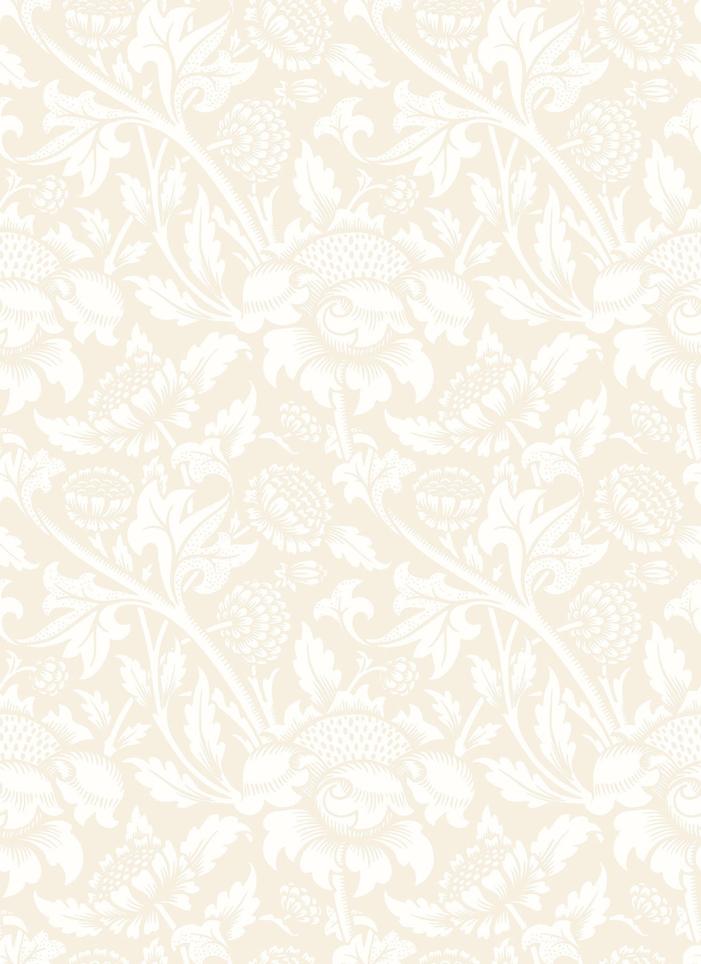 Hoopla Walls Damask Trail Linen