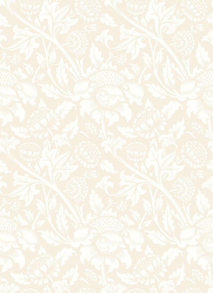 Hoopla Walls Damask Trail Linen