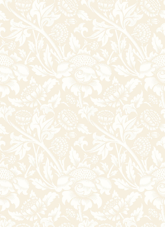 Hoopla Walls Damask Trail Linen