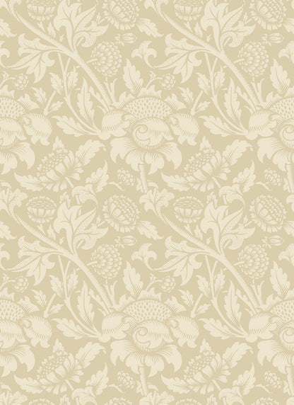 Hoopla Walls Damask Trail Hemp