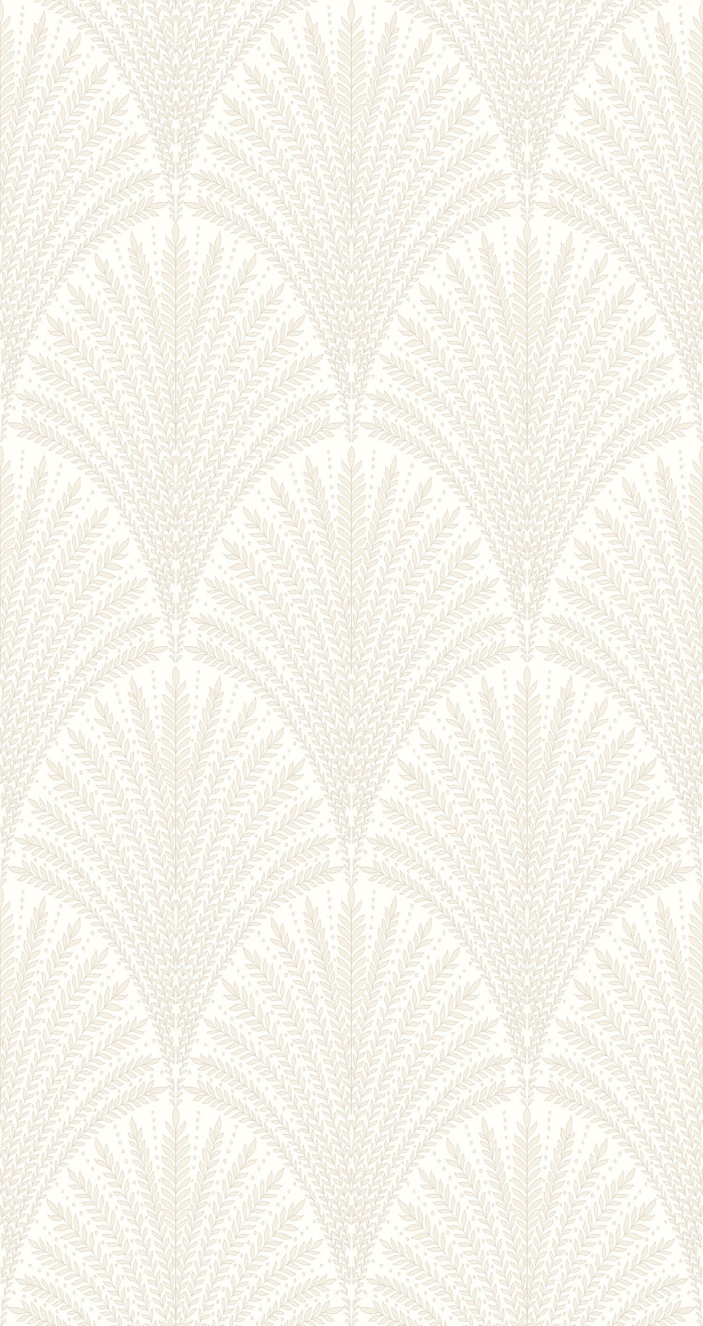 Hoopla Walls Leaf Fan Chalk