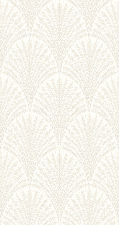 Hoopla Walls Leaf Fan Chalk