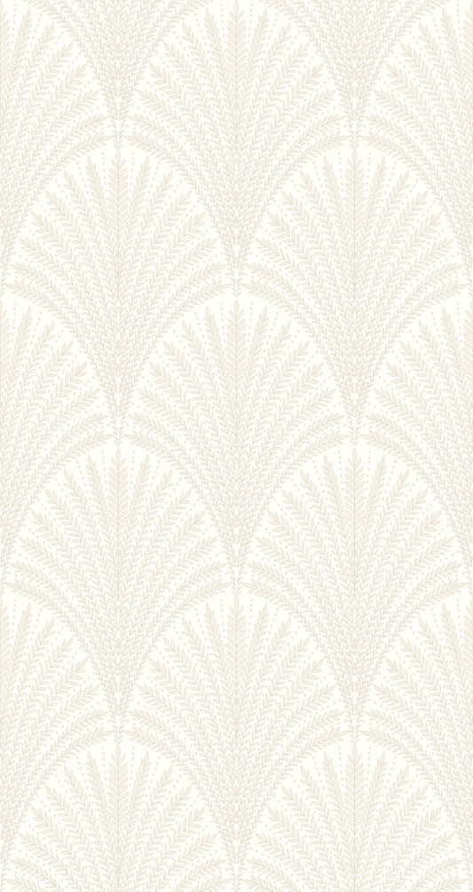 Hoopla Walls Leaf Fan Chalk