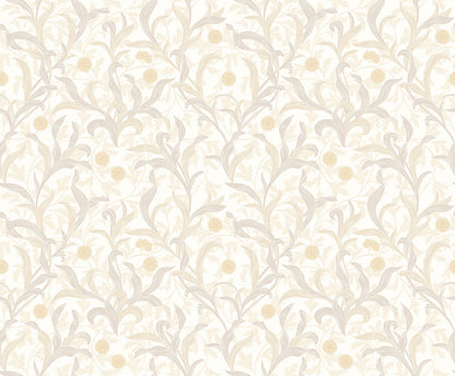 Hoopla Walls Floral Trail Stone