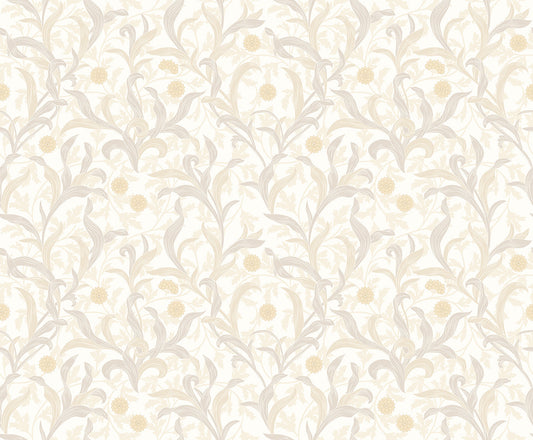 Hoopla Walls Floral Trail Stone