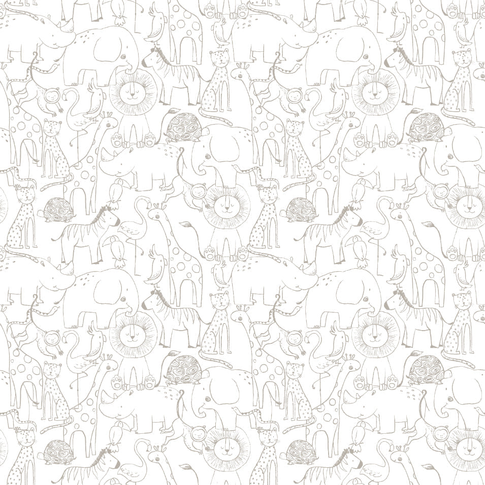 Hoopla Walls Animal Doodle Smoke