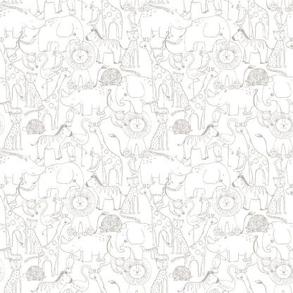 Hoopla Walls Animal Doodle Smoke