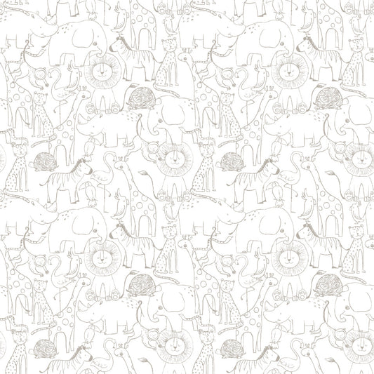 Hoopla Walls Animal Doodle Smoke