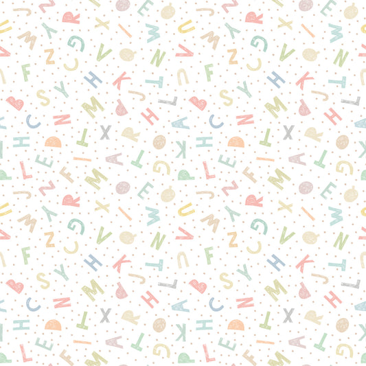 Hoopla Walls Alphabet Jumble Soft Sorbet