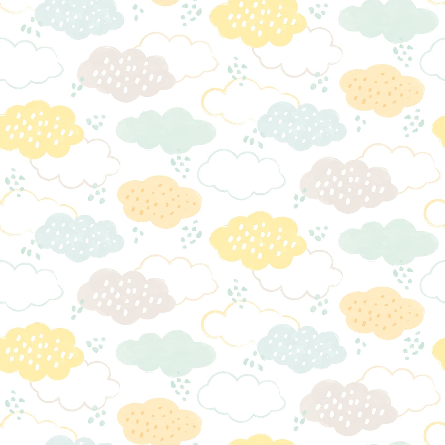 Hoopla Walls Fluffy Clouds Lemon Fizz