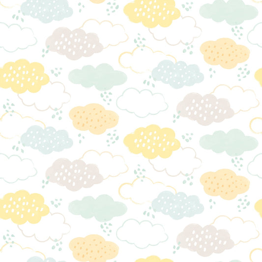 Hoopla Walls Fluffy Clouds Lemon Fizz