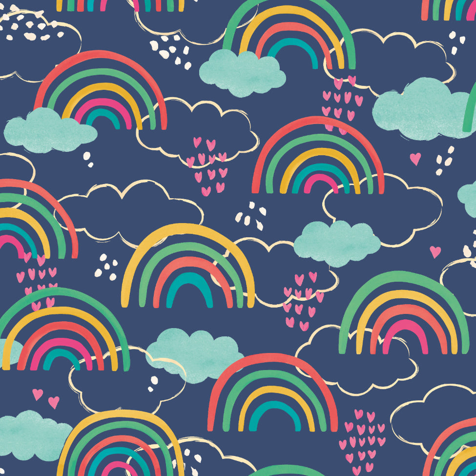 Hoopla Walls Rainbow Love Inky Mix