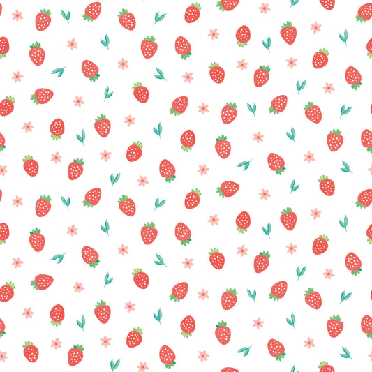 Hoopla Walls Strawberry Sprinkles Scarlet