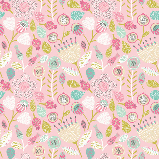 Hoopla Walls Folk Floral Dolly Mixtures