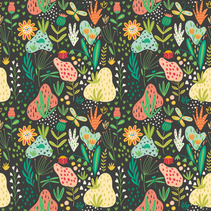 Hoopla Walls Bug Garden Marmalade Twist