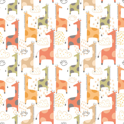 Hoopla Walls Giraffe Friends Ginger Spice