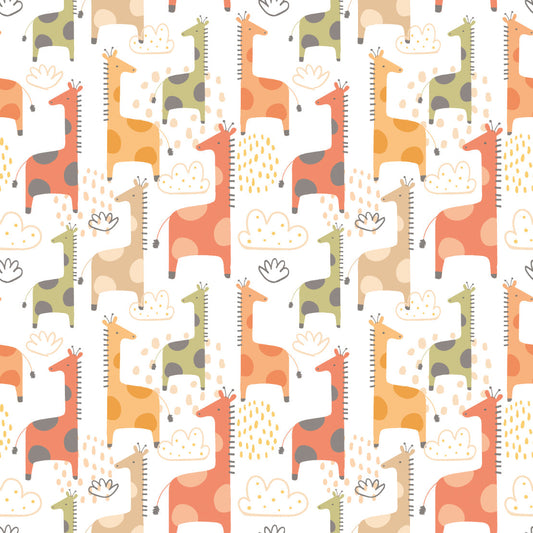 Hoopla Walls Giraffe Friends Ginger Spice