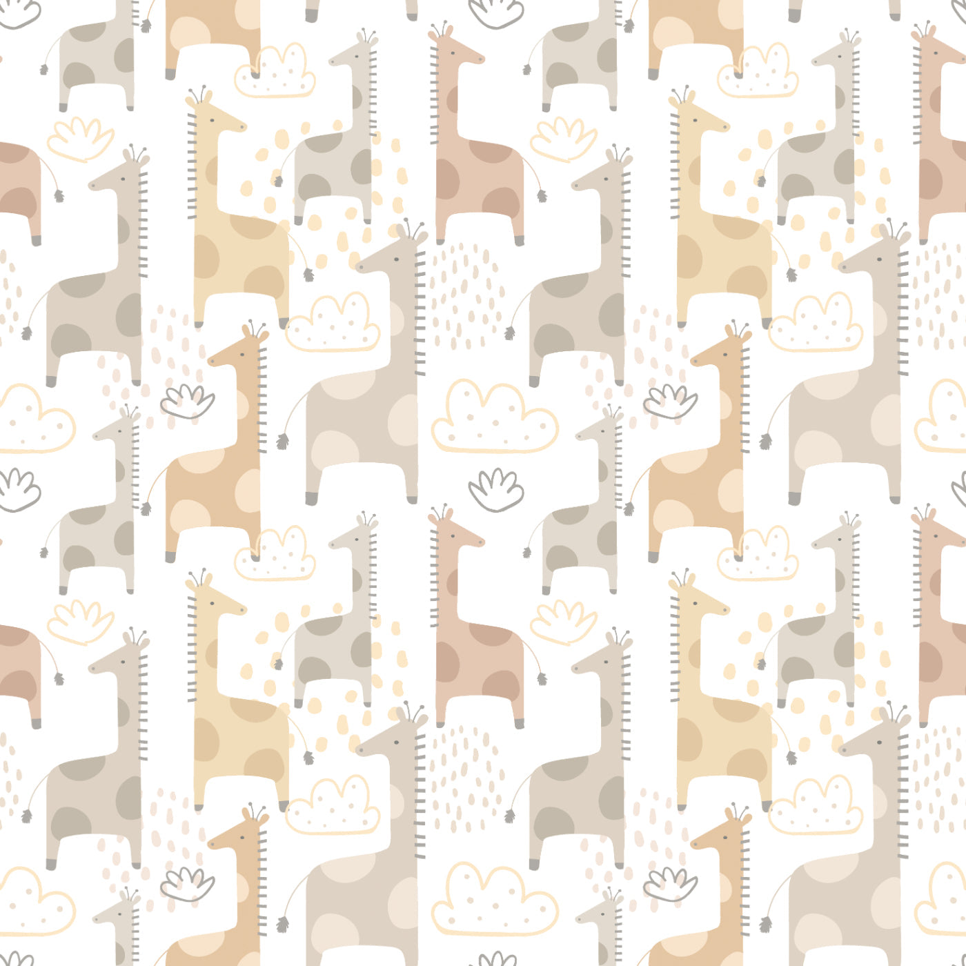 Hoopla Walls Giraffe Friends Marshmallow