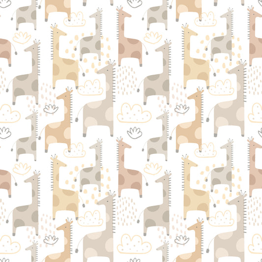 Hoopla Walls Giraffe Friends Marshmallow
