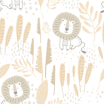 Hoopla Walls Happy Lion Honey Mallow