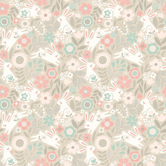 Hoopla Walls Bouncing Bunnies Coconut Mix