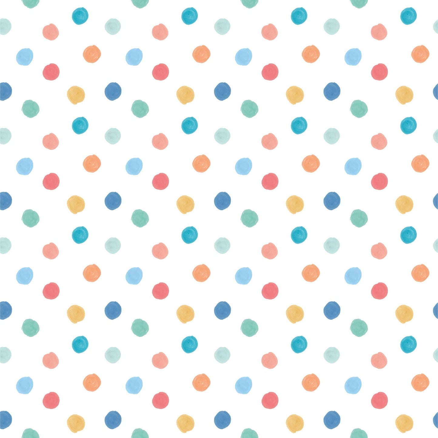 Hoopla Walls Dotty Teal Mix