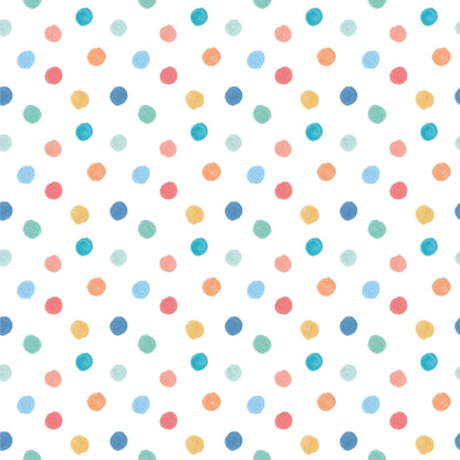 Hoopla Walls Dotty Teal Mix
