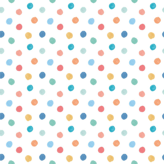 Hoopla Walls Dotty Teal Mix