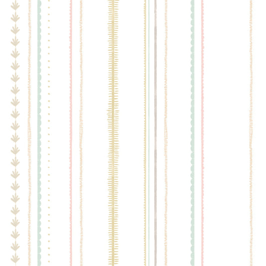 Hoopla Walls Stripey Dolly Mixtures