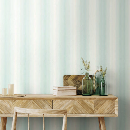 Hoopla Walls Tiny Stripe Sky - Hot Tub Shop