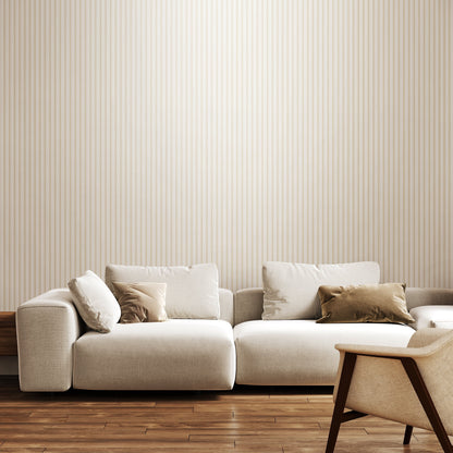 Hoopla Walls Chalk Stripe Linen