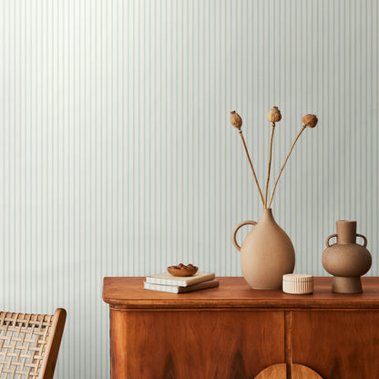 Hoopla Walls Chalk Stripe Seafoam